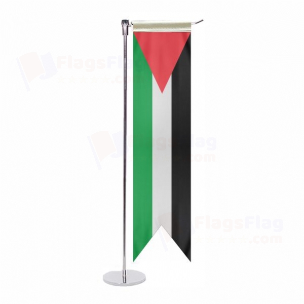 Palestine L Table Flag