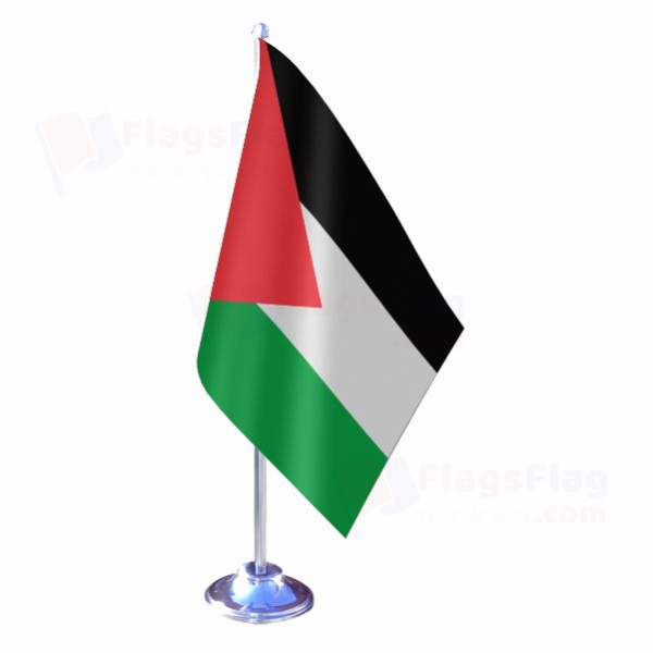 Palestine Single Table Flag