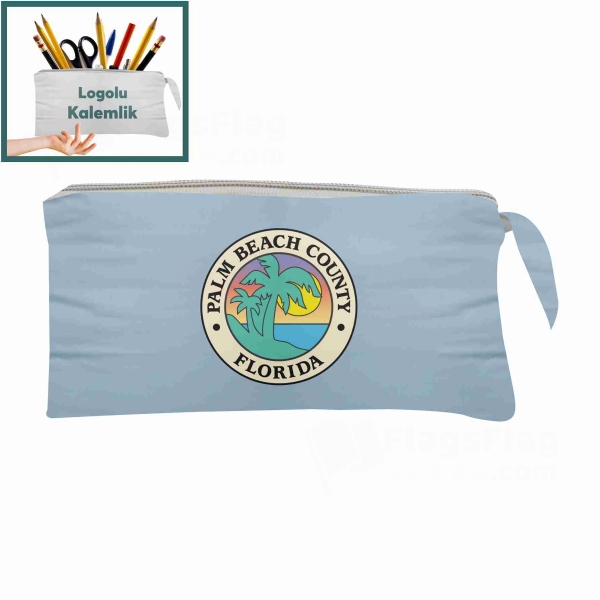 Palm Beach Count Florida Makeup Bag