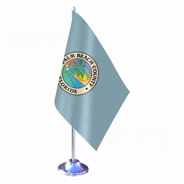 Palm Beach Count Florida Single Table Flag