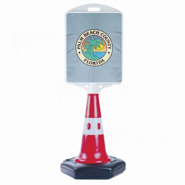Palm Beach Count Florida Small Size Road Bollard
