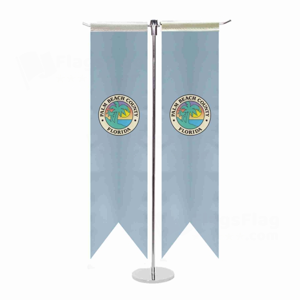 Palm Beach Count Florida T Table Flag