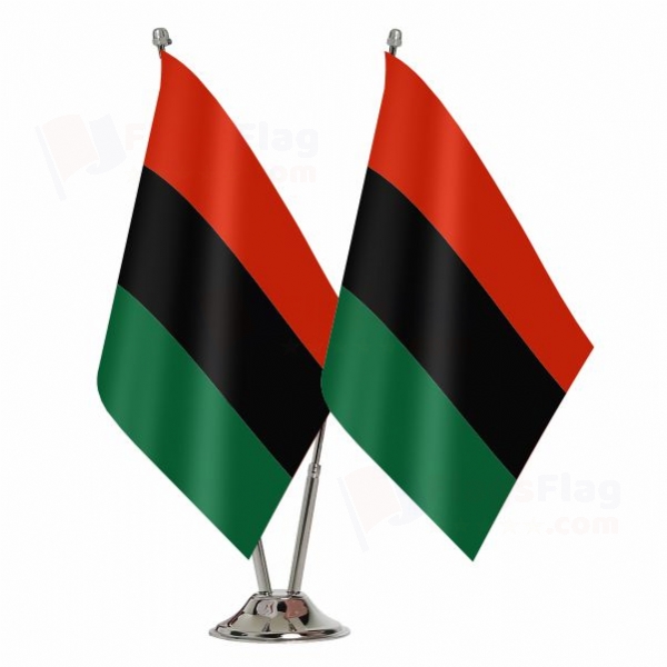 Pan Africa 2 Table Flags