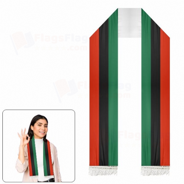 Pan Africa Scarf Digital Printing