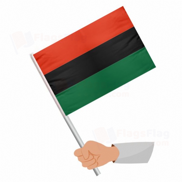Pan Africa Stick Flag