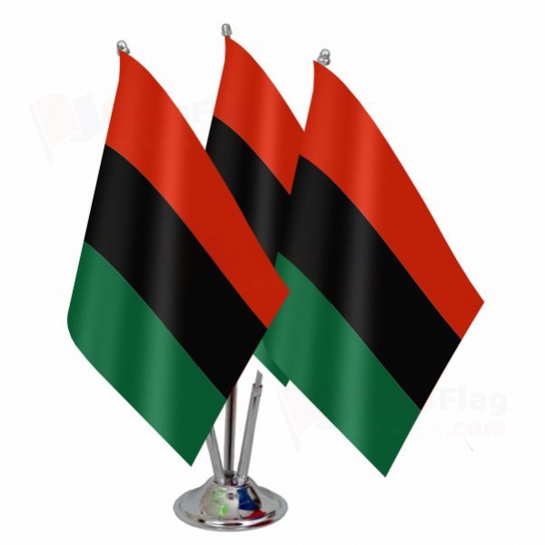 Pan Africa Triple Table Flag