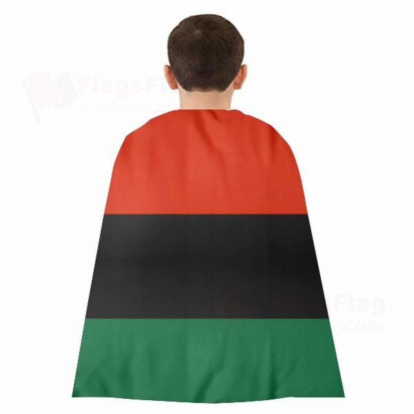 Pan Africa Woven Fabric Cloak Digital Printing