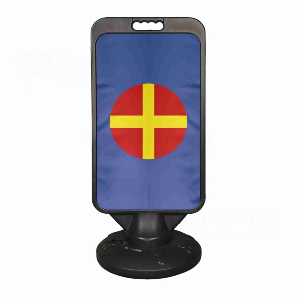 Pan European Union Of The Kalergi Plastic Advertising Pontoon