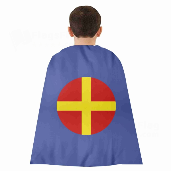 Pan European Union Of The Kalergi Woven Fabric Cloak Digital Printing