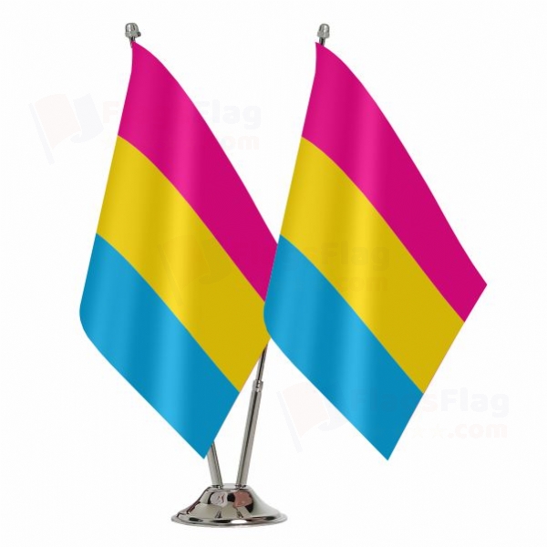 Pansexual Binary Table Flag