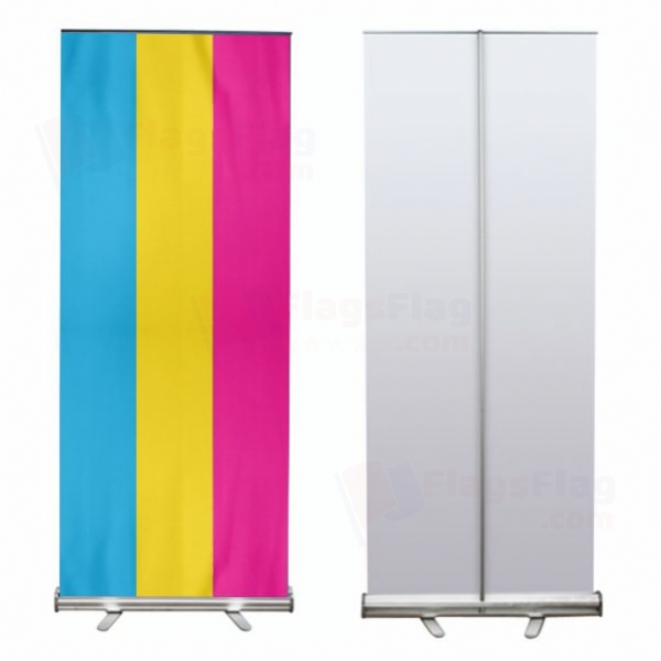 Pansexual Roll Up Banner