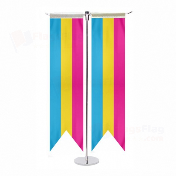 Pansexual T Table Flag