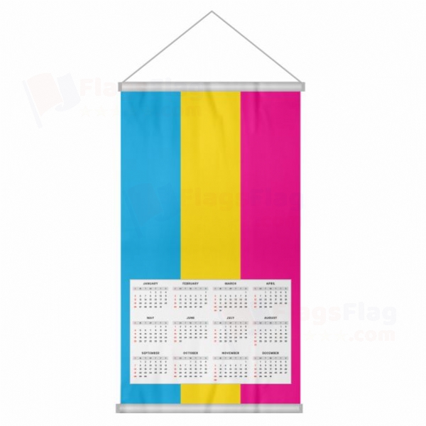 Pansexual Woven Fabric Digital Printing Calendar