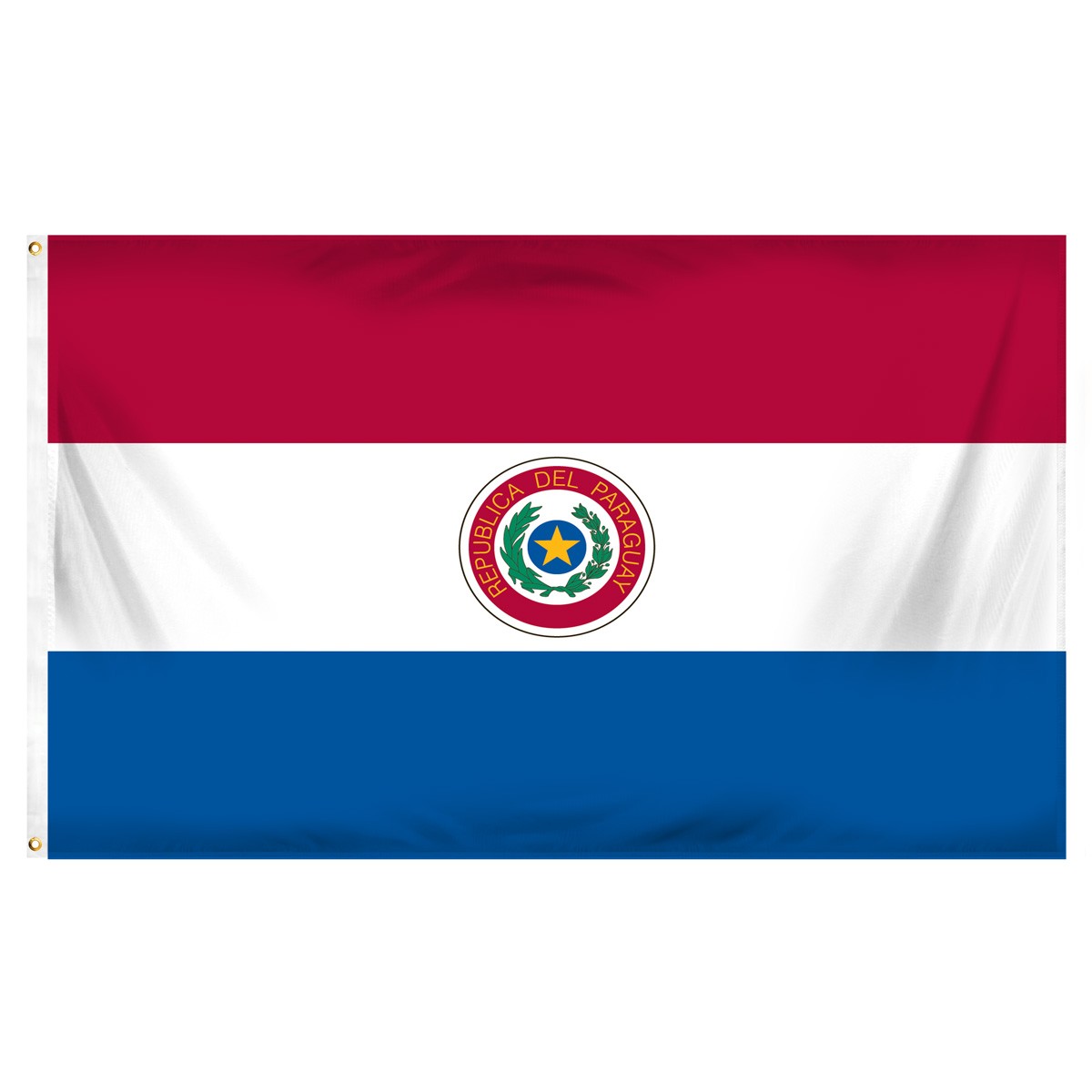 Paraguay Car Convoy Flags