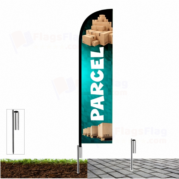 Parcel Beach Flags