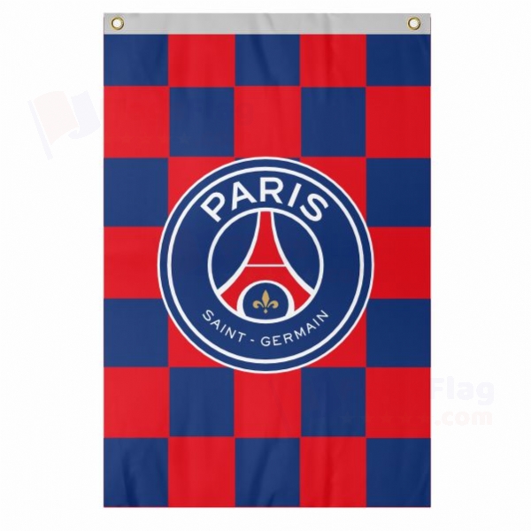 Paris Saint Germain FC Flags Flag