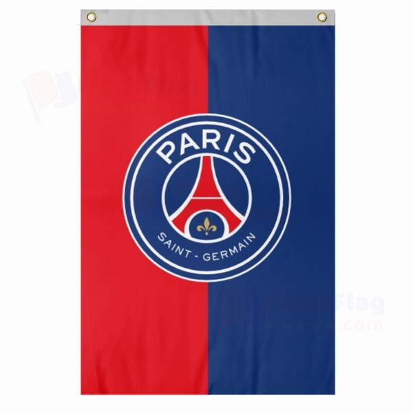 Paris Saint Germain FC Personalized Flag