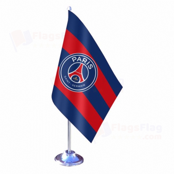 Paris Saint Germain FC Single Table Flag