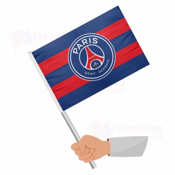 Paris Saint Germain FC Stick Flag