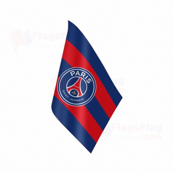 Paris Saint Germain FC Table Flag