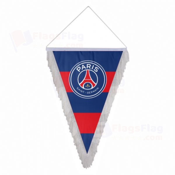 Paris Saint Germain FC Triangle Fringed Streamers