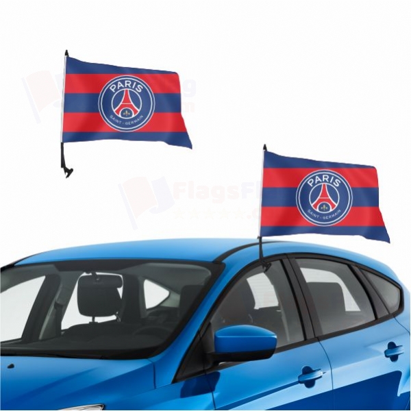 Paris Saint Germain FC Vehicle Convoy Flag