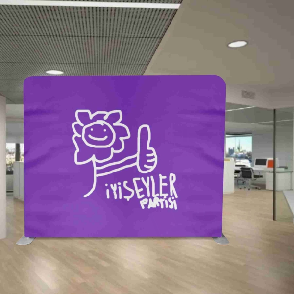 Party Of Good Deeds Background Stand Printing