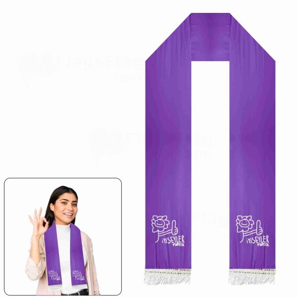 Party Of Good Deeds Scarf Digital Printing