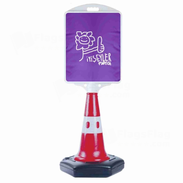 Party Of Good Deeds Small Size Road Bollard