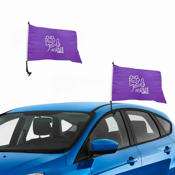 Party Of Good Deeds Vehicle Convoy Flag