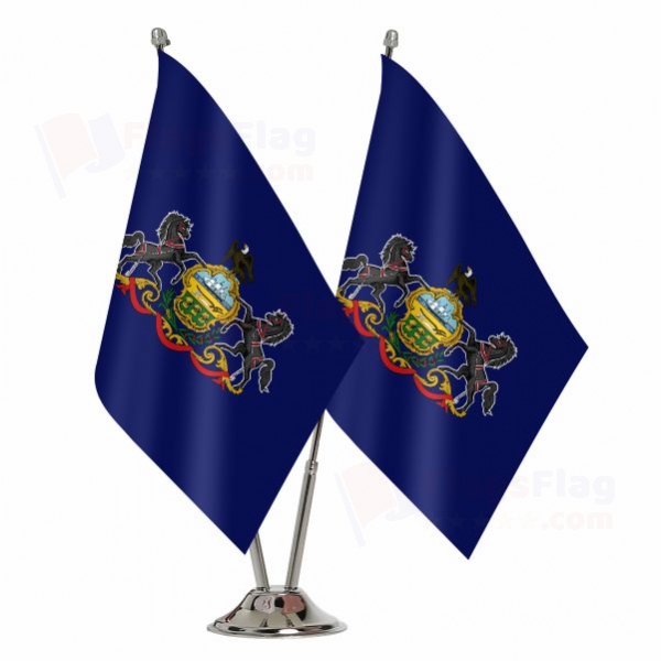 Pennsylvania Binary Table Flag