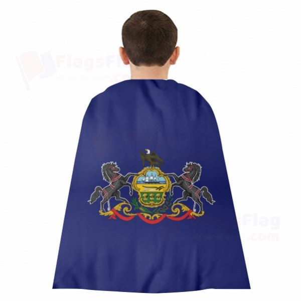 Pennsylvania Woven Fabric Cloak Digital Printing