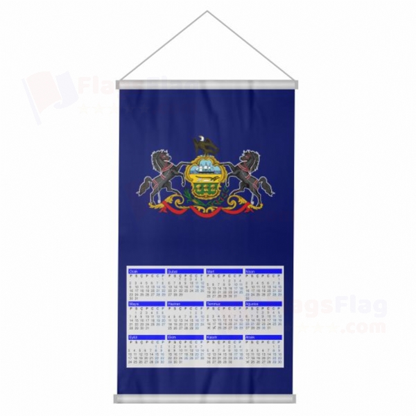 Pennsylvania Woven Fabric Digital Printing Calendar