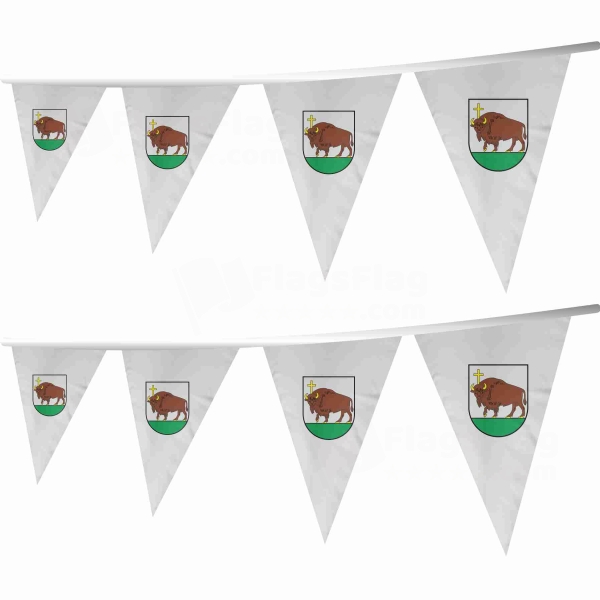 Perloja Stringed Triangle Flag