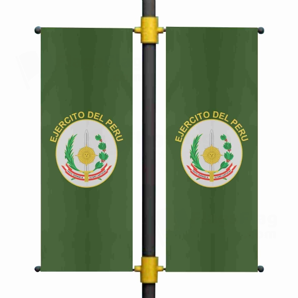 Peruvian Army Blackout Flag