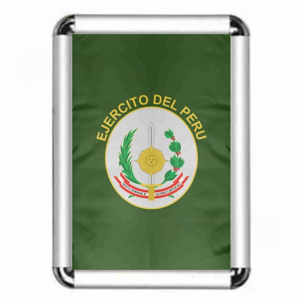Peruvian Army Framed Pictures