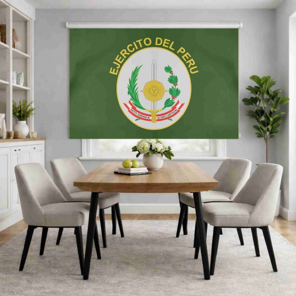 Peruvian Army Roller Blinds
