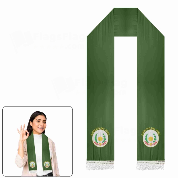 Peruvian Army Scarf Digital Printing