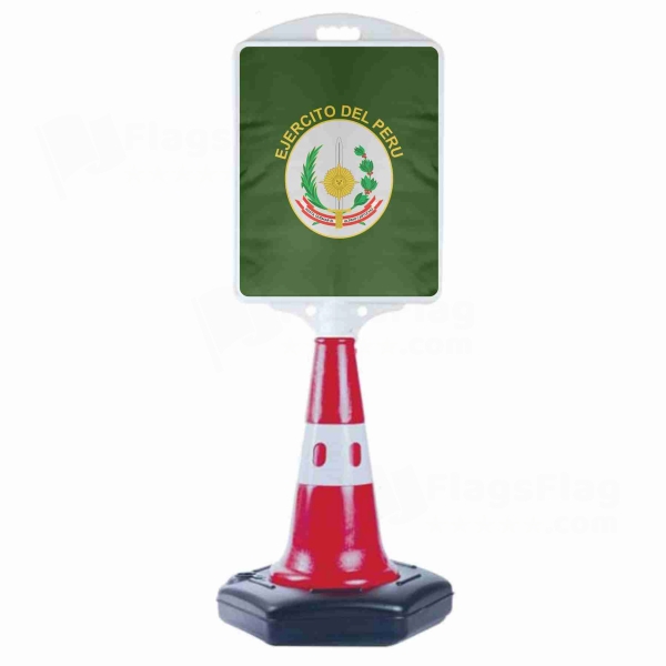 Peruvian Army Small Size Road Bollard