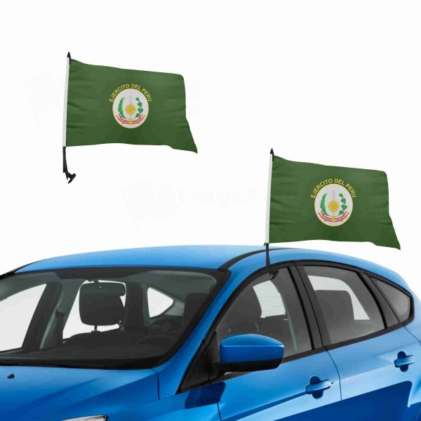 Peruvian Army Vehicle Convoy Flag