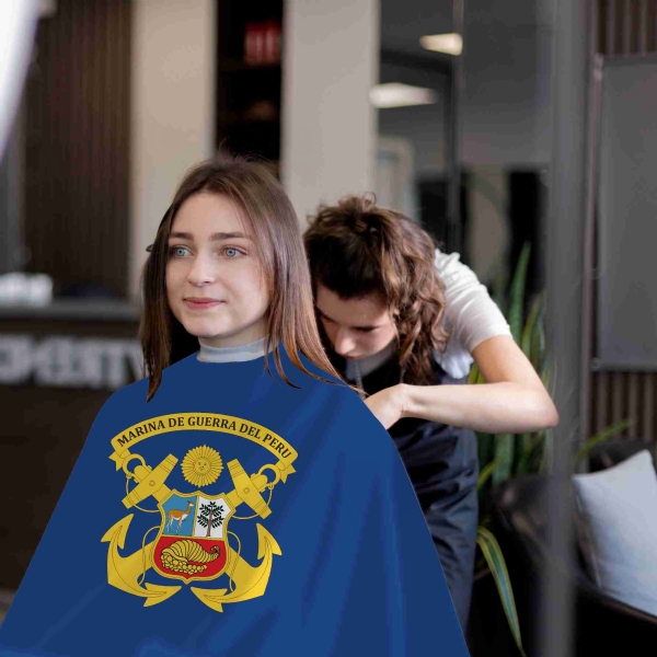 Peruvian Navy Barber Apron