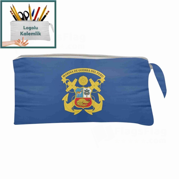 Peruvian Navy Makeup Bag