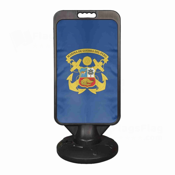 Peruvian Navy Plastic Advertising Pontoon