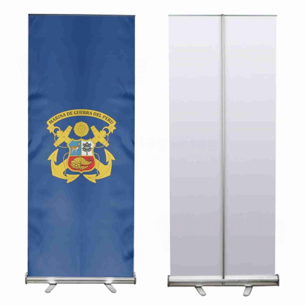 Peruvian Navy Roll Up Banner