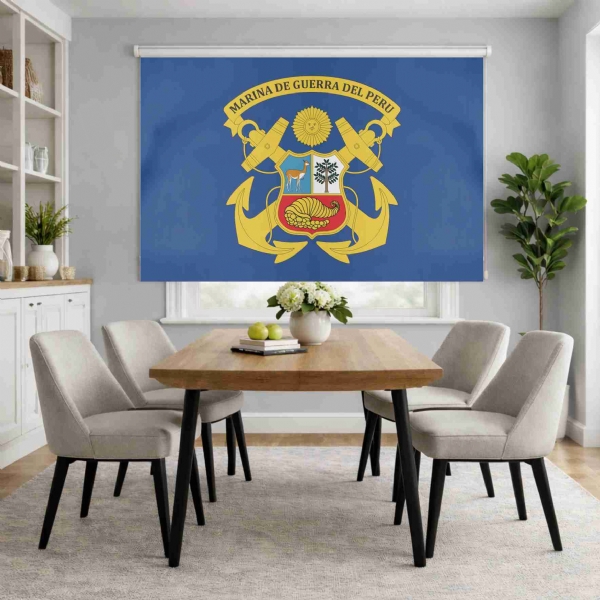 Peruvian Navy Roller Blinds