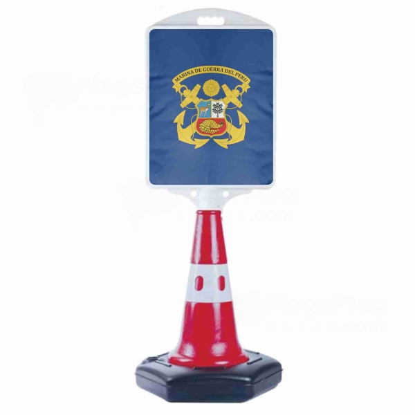 Peruvian Navy Small Size Road Bollard