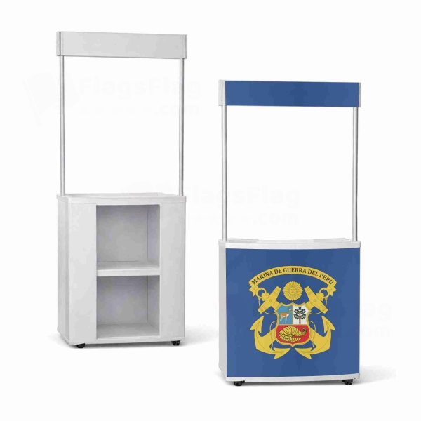 Peruvian Navy Square Promotion Stand