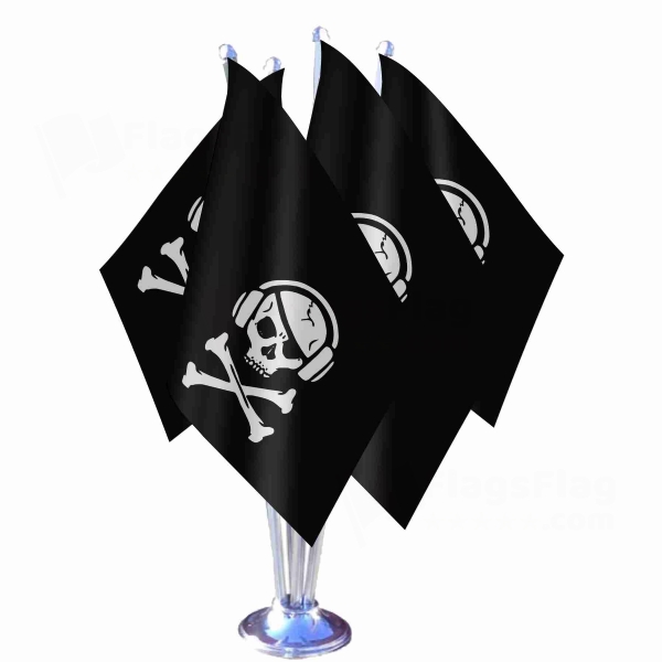 Peva Quadruple Table Flag
