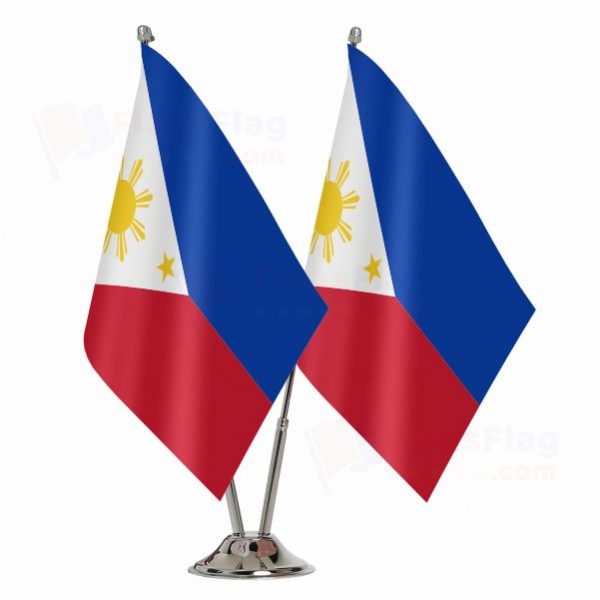 Philippines Binary Table Flag