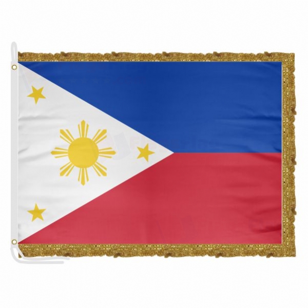 Philippines Satin Office Flag